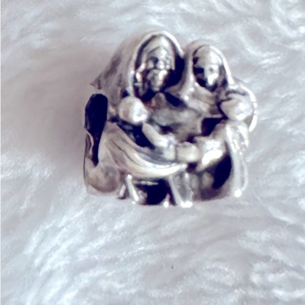 Pandora Silver Family Charm Bracelet